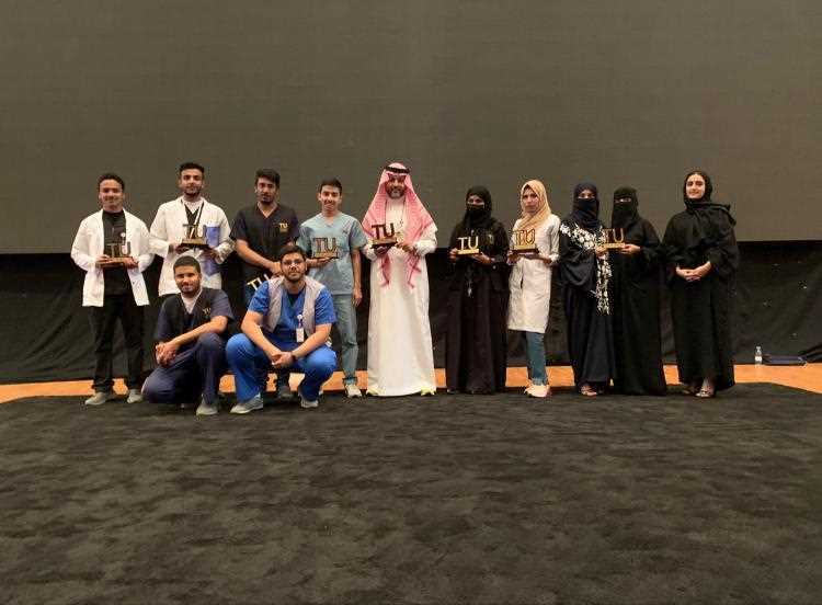 Third place in the Cultural Forum at Taif University on 02-03-2020