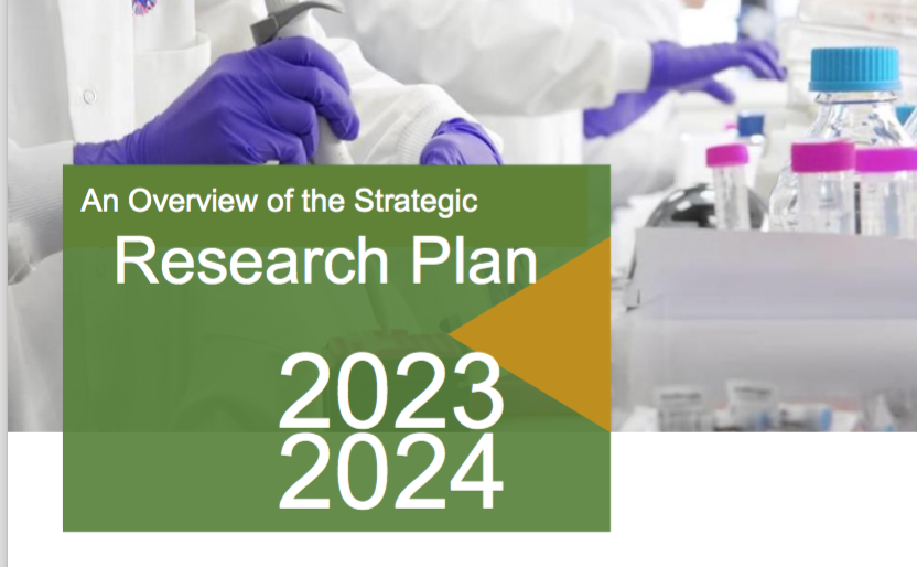 ورشة عمل خطة البحث الاستراتيجية 2023 - 2024