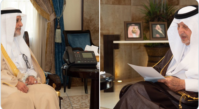 Prince Khaled Al-Faisal receives TU President