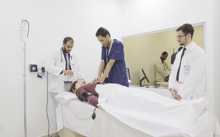 The Cardiopulmonary Resuscitation Center in Taif has been accredited by the American Heart Association