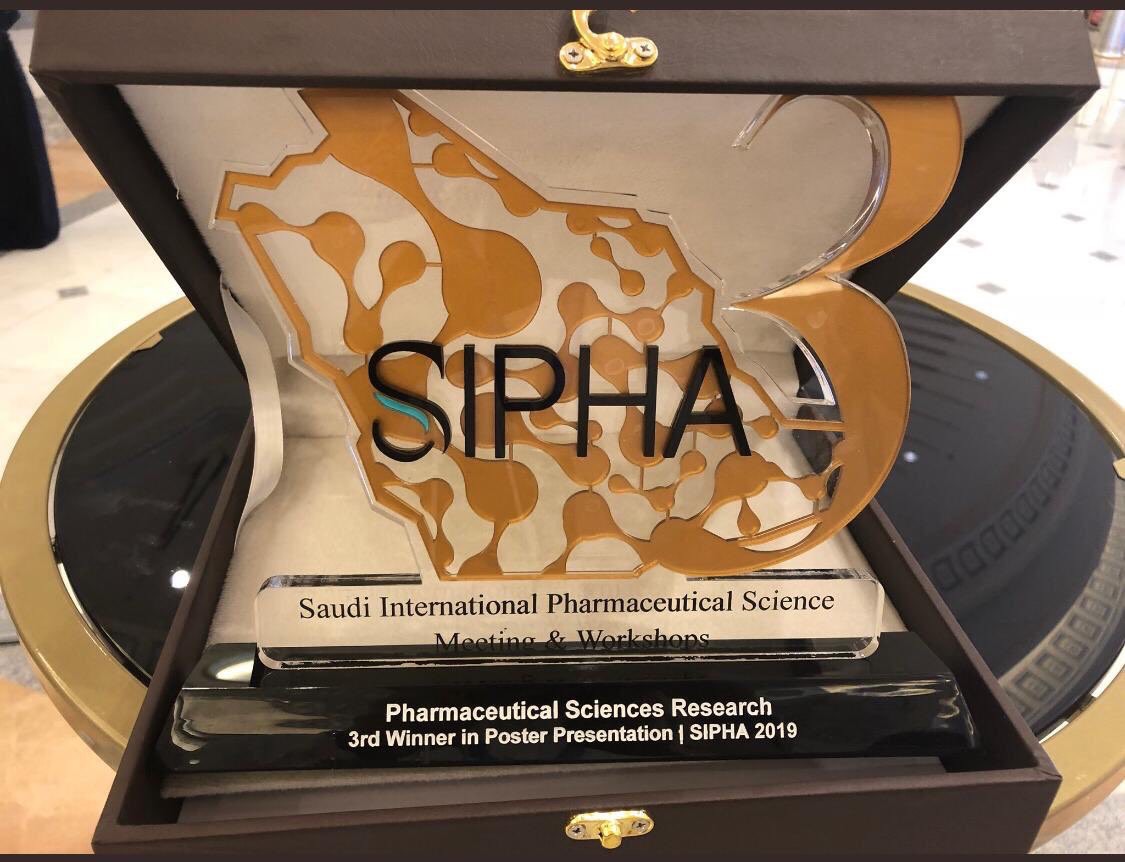 Third place for best poster at SIPHA 2019