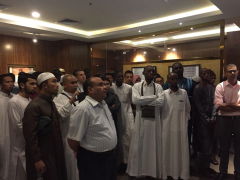 زيارة طلاب المنح الخارجية لمعرض القرآن الكريم بالمسجد النبوي الشريف