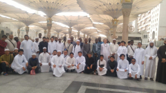 زيارة طلاب المنح الخارجية للمسجد النبوي الشريف