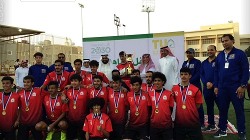 The college team won the championship of Football