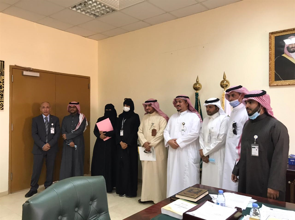  Visit of Deanship of Library Affairs 